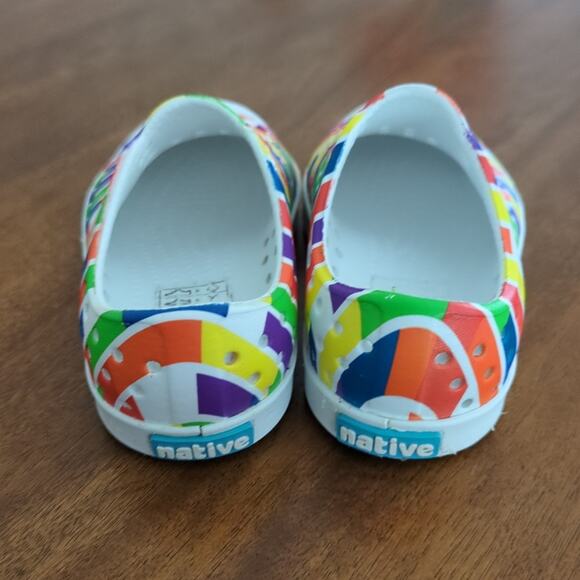 Native Jefferson Print toddler slip on water shoes size C7 - Picture 3 of 7